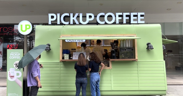 PICKUP COFFEE's first physical branch is in Uptown Bonifacio.